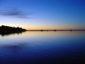 Sunrise on the Wilmington River